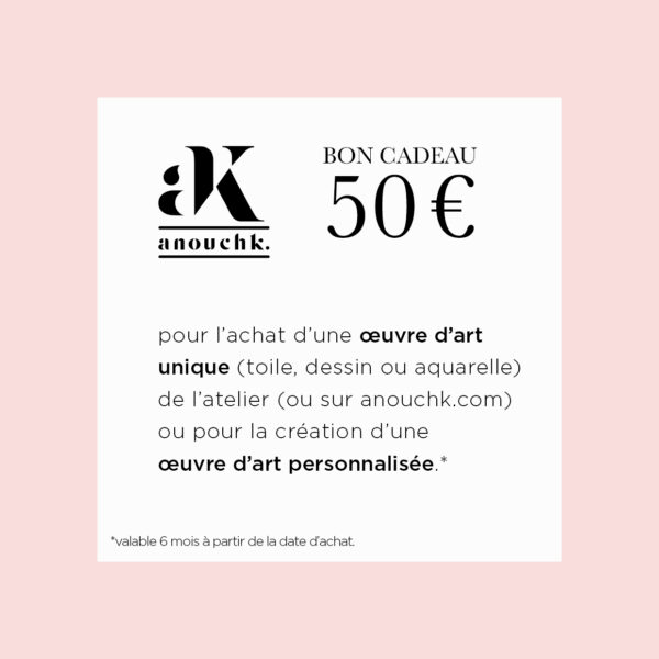 CARTE CADEAU 50€
