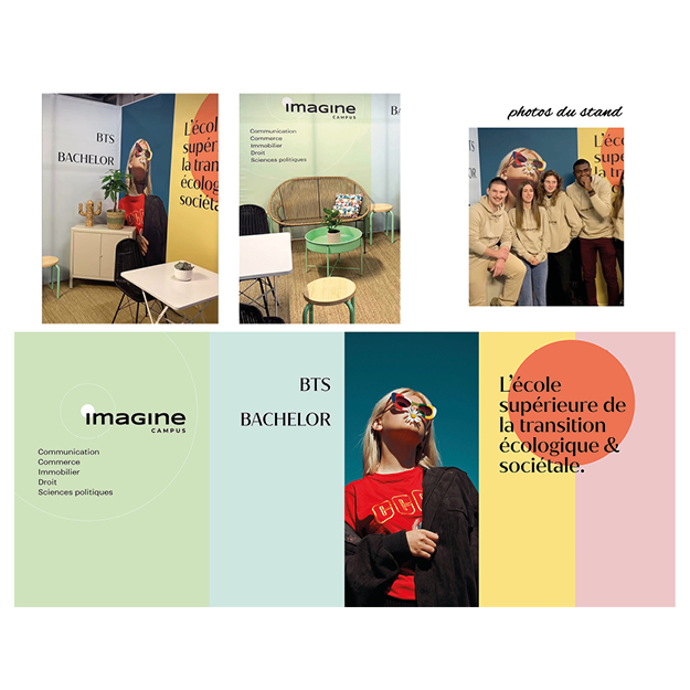 Stand de l'école Imagine Campus